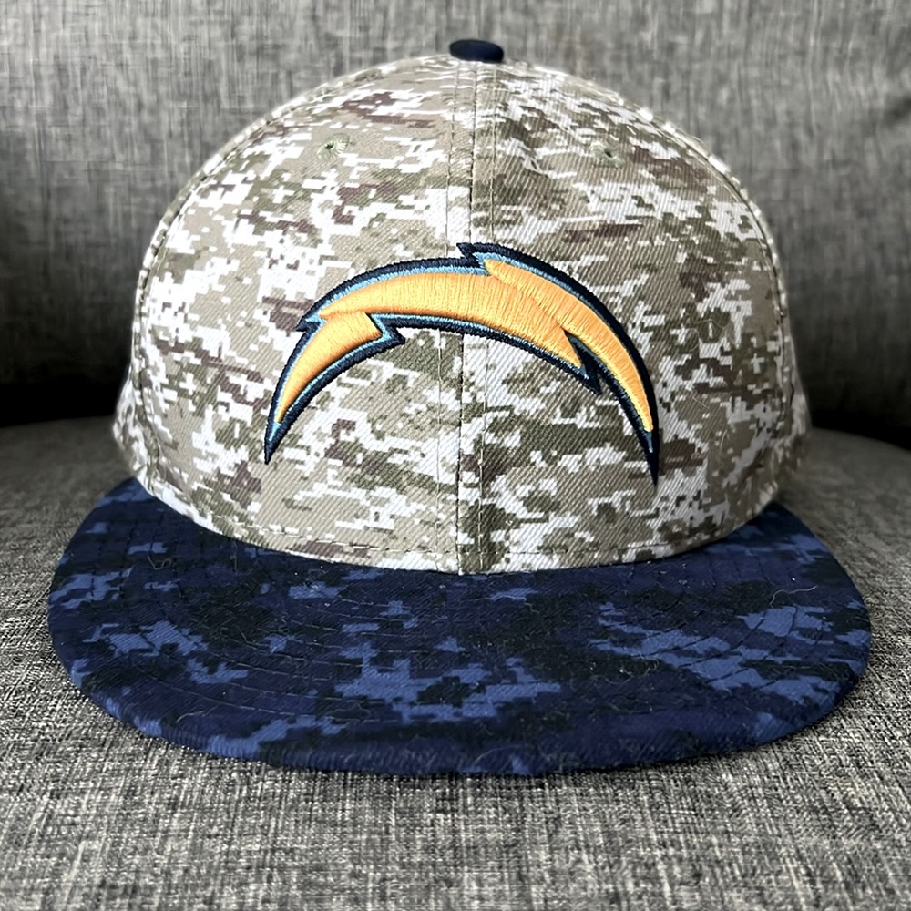 New Era Chargers Salute to Service 59fifty Fitted Cap